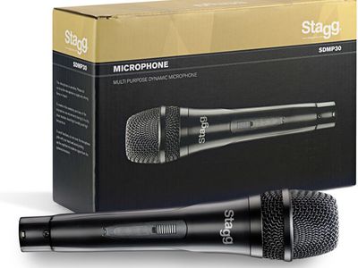 STAGG MICROFONO STAGG DINAMICO CARDIOIDE STANDARD CON CABLE CANON PLUG