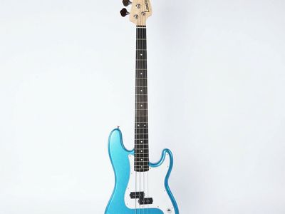 BAJO LEONARD PRECISION-1 MICROFONO PB-COLOR AZUL METALIZADO