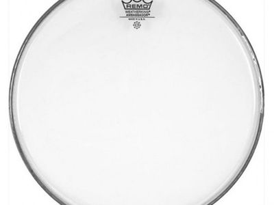 REMO ASIA Parche | 20" | Ambassador Clear | Transparente | 1 capa | 10-mil | Para Bombo.