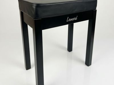 LEONARD TABURETE DE PIANO LEONARD-COLOR NEGRO