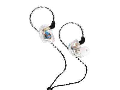 STAGG AURICULARES IN EARS STAGG ALTA RESOLUCION 4 DRIVERS TRANSPARENTES-INC ESTUCHE Y ACCESORIOS