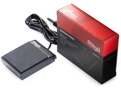 STAGG PEDAL DE SUSTAIN STAGG METALICO-CAMBIO DE POLARIDAD