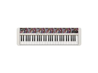 CASIO Teclado | Casiotone | 61 Teclas | 61 Sonidos | 64 Polifonia | AiX Sound | Sensitivo | USB micro B | APP | Grabador Midi | Entrada de Audio| Limited Romero Britto