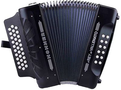 HOHNER VERD.REY VALLENATO NEGRO