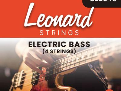 LEONARD ENCORDADO LEONARD DE BAJO-NICKEL PLATED-045/105