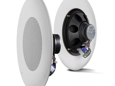 JBL Parlante Instalacion | Techo | sin Backcan |8" |15w |70-100v |120º |96db |55 Hz – 16 kH | c:Blanco