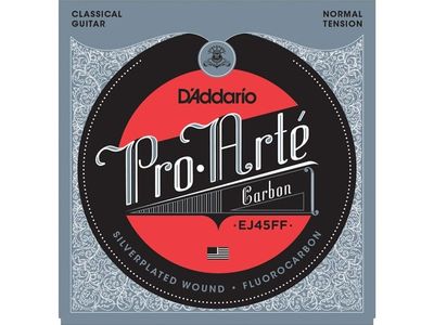 DADDARIO Strings Encordado | Clasica | 024-0272-0331-028-035-044 | Nylon Dynacore Carbon | PRO-ARTe | Normal Tension MCx5