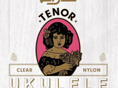 LA BELLA ENCORDADO LA BELLA DE UKELELE TENOR
