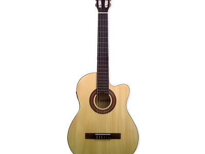 GUITARRA CLASICA LEONARD ELECTROACUSTICA-EQ 5 BANDAS Y AFINADOR