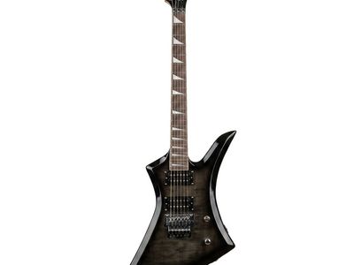 LEONARD GUITARRA ELECTRICA LEONARD TIPO KELLY-FLOYD ROSE-COLOR NEGRO