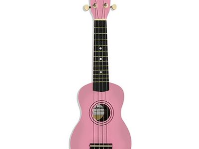 LEONARD UKELELE LEONARD SOPRANO CON FUNDA - COLOR ROSA