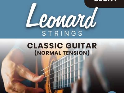 ENCORDADO LEONARD DE GUITARRA CLASICA SILVER PLATED-TENSION NORMAL