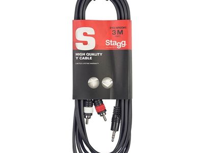 STAGG CABLE STAGG RCA-MINIPLUG 3mts