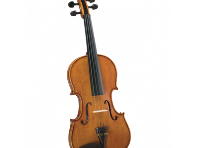 CREMONA Violin | Premier | 4/4 | Tapa de Pino solido Select | Cuerpo de Maple | Arco J. Lasalle LB