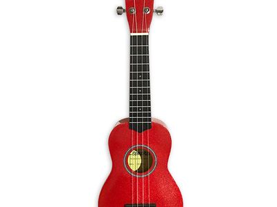 LEONARD UKELELE LEONARD SOPRANO CON FUNDA - COLOR ROJO
