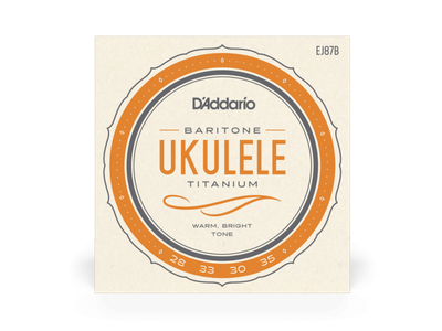 DADDARIO Strings Encordado | Ukelele Baritono | 028-033-030-035 | Nylon-Titanium | Normal Tension