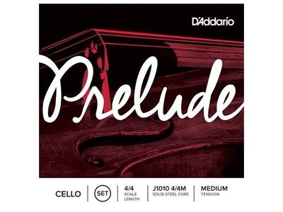 DADDARIO Orchestral Encordado | p/ Cello | PRELUDE | CELLO SET 4/4 | Nucleo de acero | T: Medium