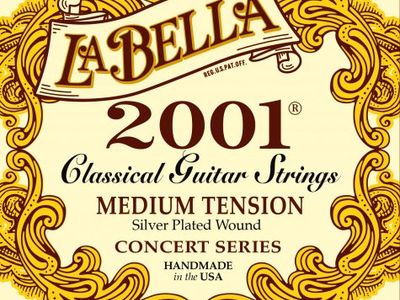 LA BELLA ENCORDADO LA BELLA 2001 PROFESIONAL DE GUITARRA CLASICA-TENSION NORMAL