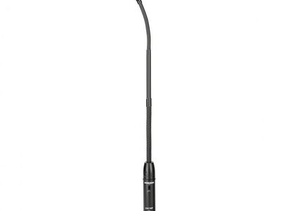 Microfono | de podio 15" cuello flexible | Condenser | Cardioide | 60Hz a 16kHz | Conector XLR | Negro