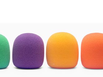 STAGG ROMPEVIENTOS STAGG PARA MICROFONOS (6 UNIDADES) COLORES VARIOS