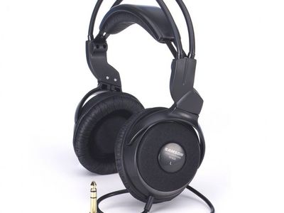 SAMSON Auricular | Abierto | 40mm | 40 Ohms | 20Hz-20kHz | 115dB | Negro