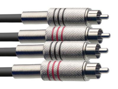 STAGG CABLE STAGG RCA-RCA 3mts