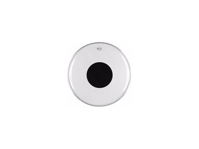Parche | 22" | Controlled Sound Coated | Arenado | 1 capa | 10-mil | Refuerzo central | Para Bombo
