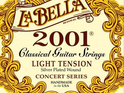 LA BELLA ENCORDADO LA BELLA 2001 PROFESIONAL DE GUITARRA CLASICA-TENSION BAJA