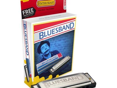 HOHNER ARM. BLUES BAND C BOX