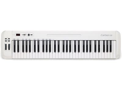 • Teclado | Controlador | Midi/USB | 61 teclas standard | Carbon Line | color: blanco