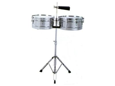 THUNDER Timbaleta | 13" y 14" | acero | c/soporte y cencerro 6"