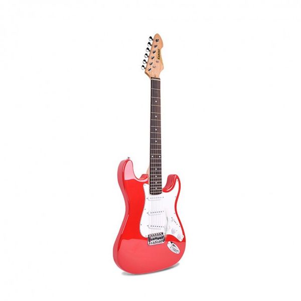 Guitarra electrica | Tipo STR | Diap, Rosewood | 3 microfonos simples | Red