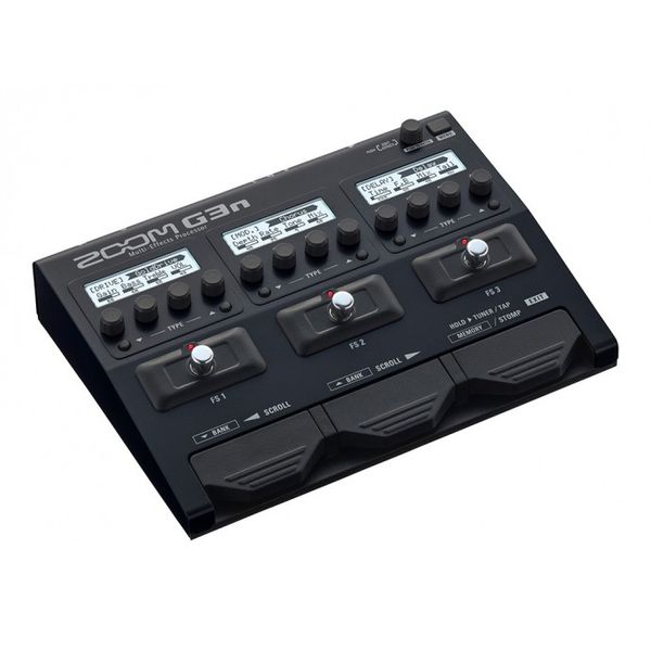 Pedalera | Para Guitarra | 7 simultaneos | 150 Patches | Emulador de pedales y amplificadores | Looper de 80 segundos.