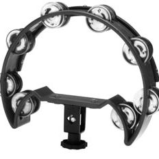 ARO DE PERCUSION STAGG PARA HIHAT EN BLISTER-16 SONAJAS-COLOR NEGRO