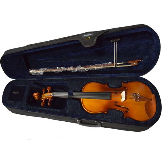 VIOLA STRADELLA 406mm-TAPA PINO MACIZA-TRASTIEARA DE EBANO-AROS Y FONDO MAPLE MACIZO-ESTUCHE-ARCO
