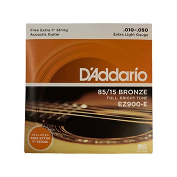 Encordado | Acustica | 010-050 | Bronze 85/15 | Extra Lite | Extra 1ra cuerda | MCx10