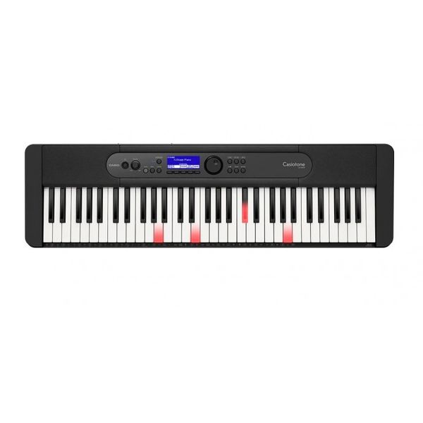 Teclado | Casiotone | 61 Teclas iluminadas | 600 Sonidos | 48 Polifonia | 200 Ritmos | AiX Sound | Sensitivo | USB/PENDRIVE | APP | Grabador Midi | Mic In | Audio In | Adaptador WU-BT10 Bluetooth | Negro