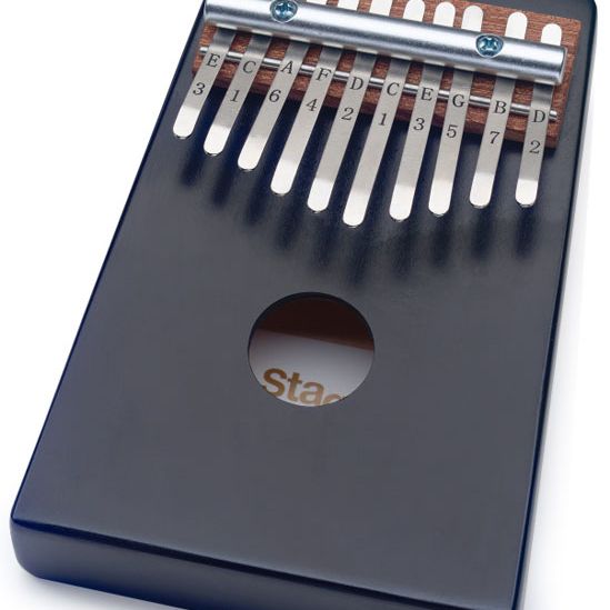 KALIMBA STAGG 10 NOTAS COLOR NEGRO