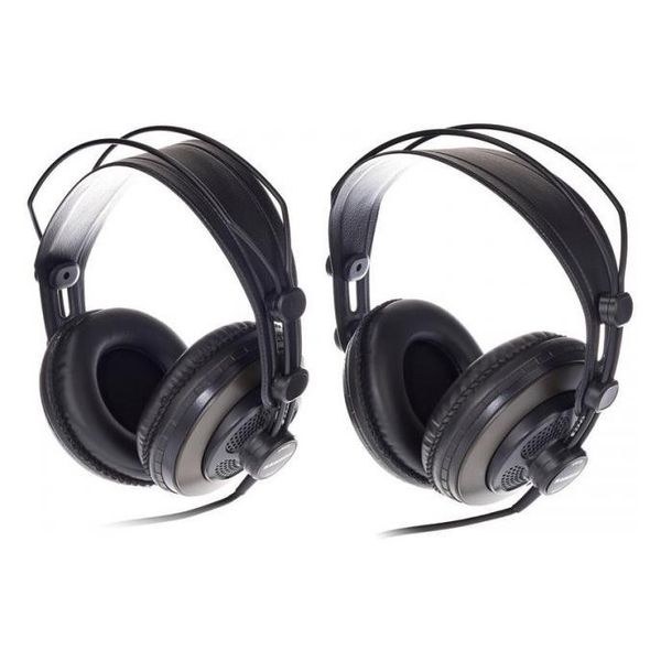Auricular de Estudio | Semi-Abierto | Dr 50mm | FR 10Hz - 30kHz | 32Ohms | Pack x2 | Color: Black |