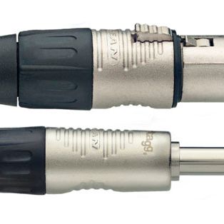 CABLE STAGG PRO CANON-PLUG 6mts
