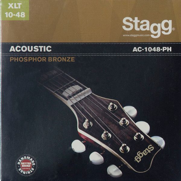 ENCORDADO STAGG DE GUITARRA ACUSTICA- PHOSPOR BRONZE-010/048
