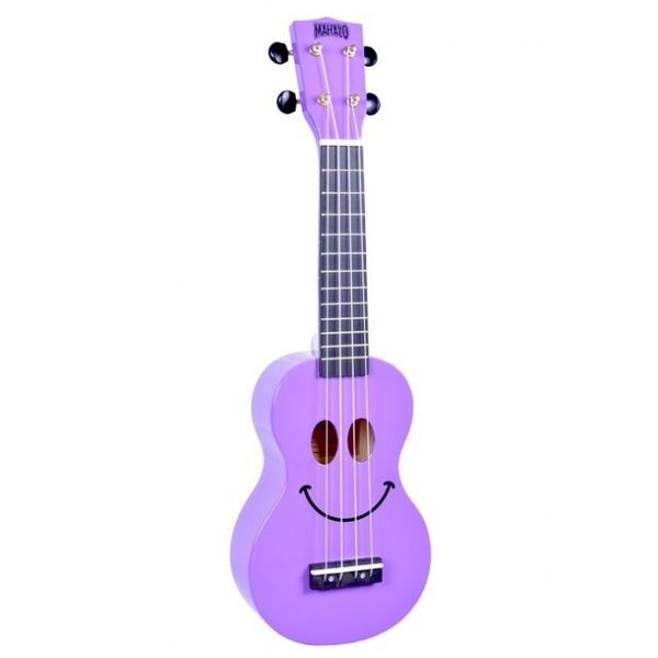 Ukelele | Soprano | U-SMILE | Sengon | Diapason Caoba | Enc. Aquila | Funda | Violeta laqueado