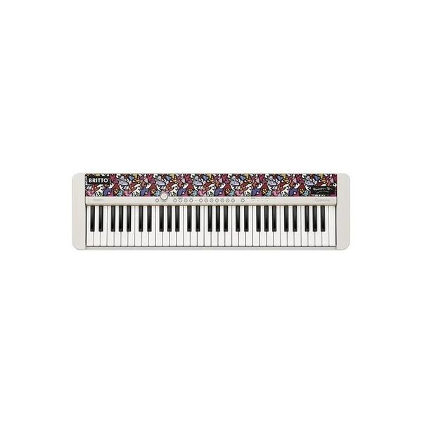 Teclado | Casiotone | 61 Teclas | 61 Sonidos | 64 Polifonia | AiX Sound | Sensitivo | USB micro B | APP | Grabador Midi | Entrada de Audio| Limited Romero Britto