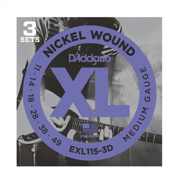 Encordado | Electrica | 011-014-018-028-038-049 | Nickel Wound | ProPack 3 enc. en sobre sueltos