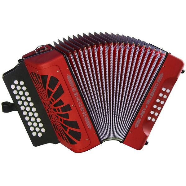 HOHNER VERD.REY VALLENATO ROJO