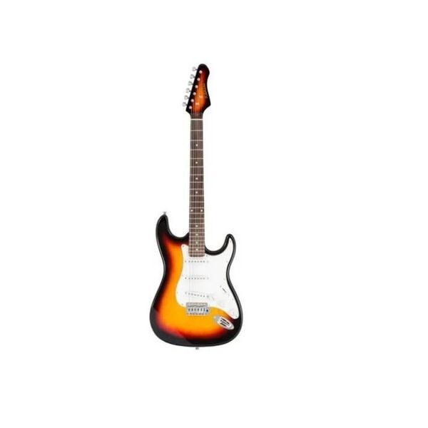 Guitarra electrica | Tipo STR | Diap, Rosewood | 3 microfonos simples | Tobacco Burst