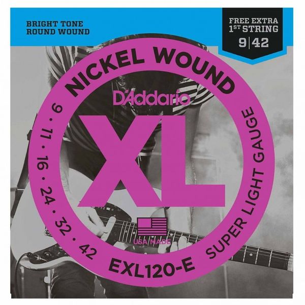 Encordado | Electrica | 009-011-016-024-032-042 | Nickel Wound Extra 1ra cuerda | MCx10