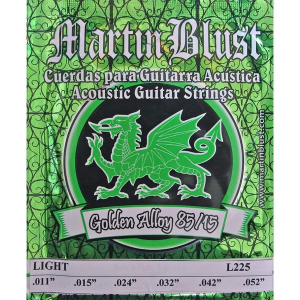 Encordado | p/Guitarra Acustica | Bronce 85/15 | Light 011-.052 MCx10