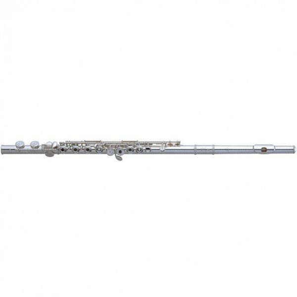 Flauta Traversa | Silver plated | Offset | Llaves A-B | E partido | Con estuche