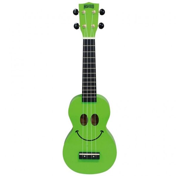 Ukelele | Soprano | U-SMILE | Sengon | Diapason Caoba | Enc. Aquila | Funda | Verde laqueado